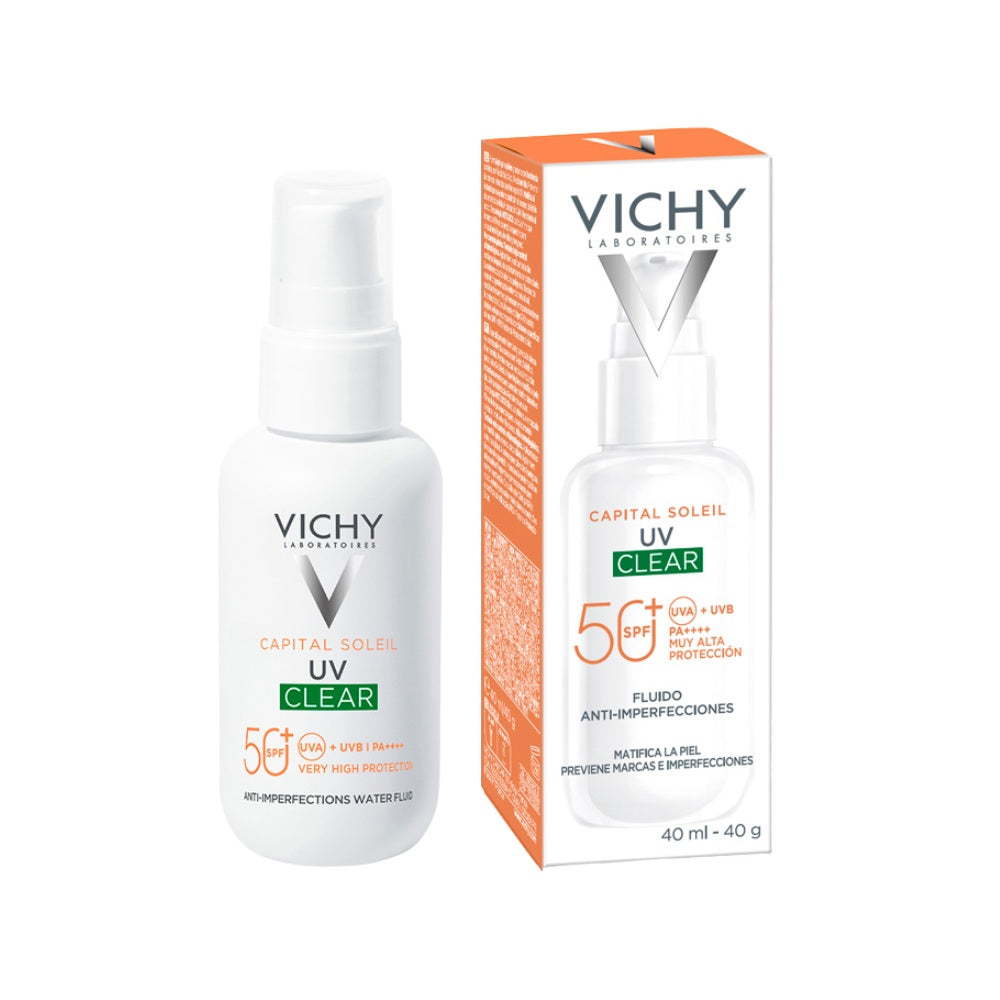 VICHY CAPITAL SOLEIL UV CLEAR SPF 50+ FRASCO 40 ML
