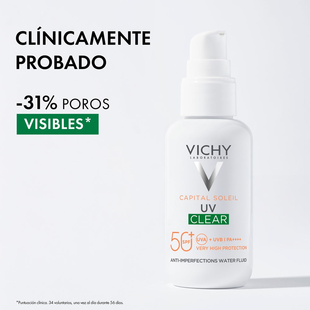 VICHY CAPITAL SOLEIL UV CLEAR SPF 50+ FRASCO 40 ML