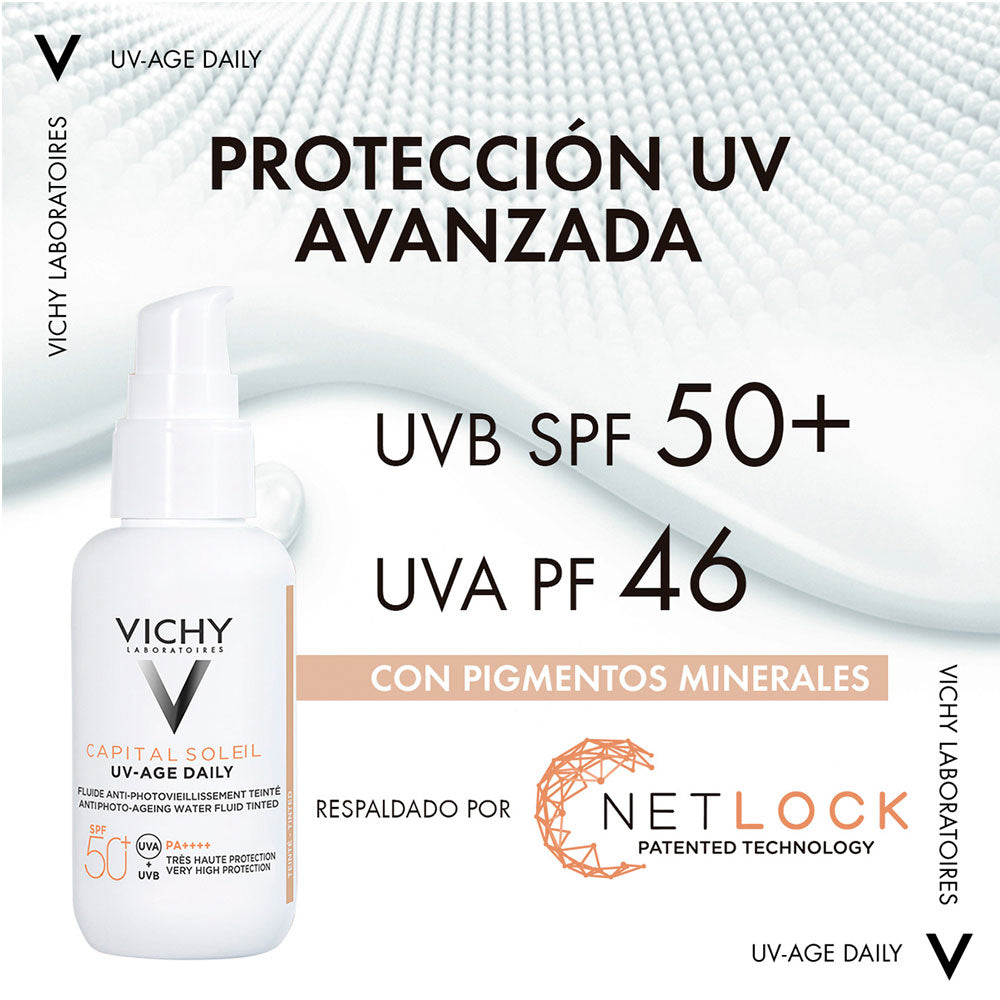 VICHY CAPITAL SOLEIL UV COLOR EMULSION FRASCO 40 ML