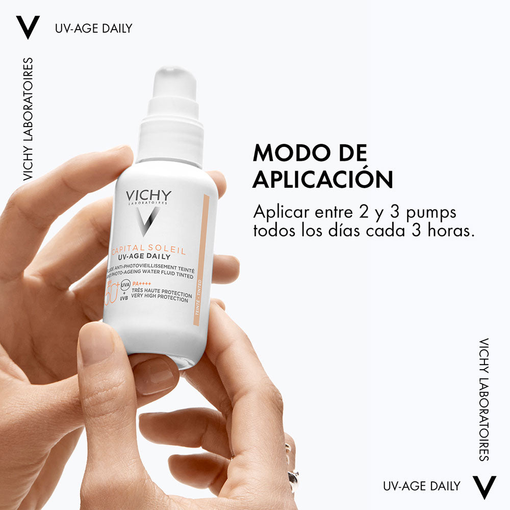 VICHY CAPITAL SOLEIL UV COLOR EMULSION FRASCO 40 ML