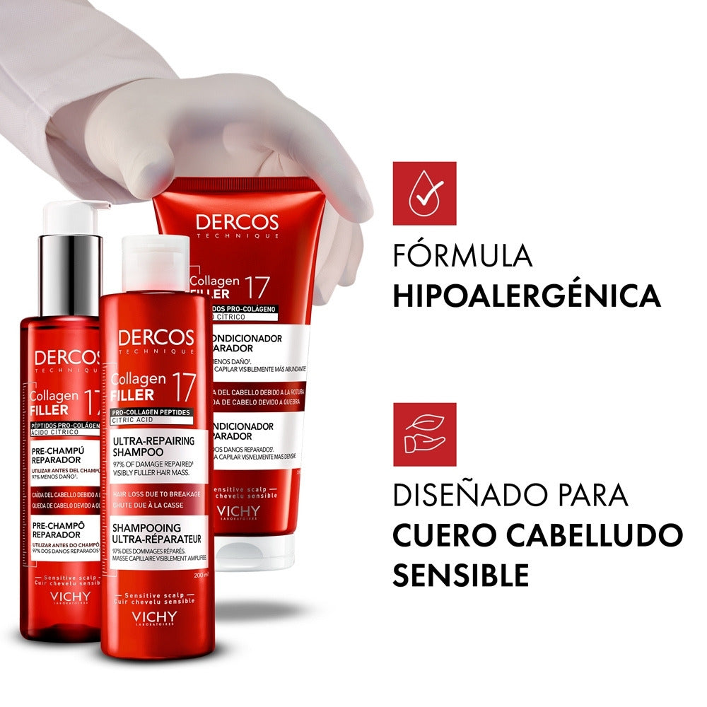 VICHY DERCOS COLLAGEN 17 SHAMPOO FRASCO 200 ML