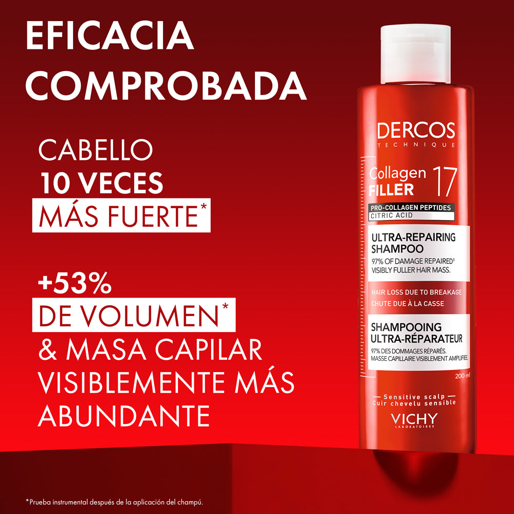VICHY DERCOS COLLAGEN 17 SHAMPOO FRASCO 200 ML