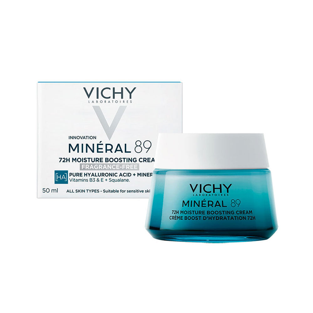 VICHY MINERAL 89 BOOSTER 72H CREMA HIDRATANTE POTE 50 ML