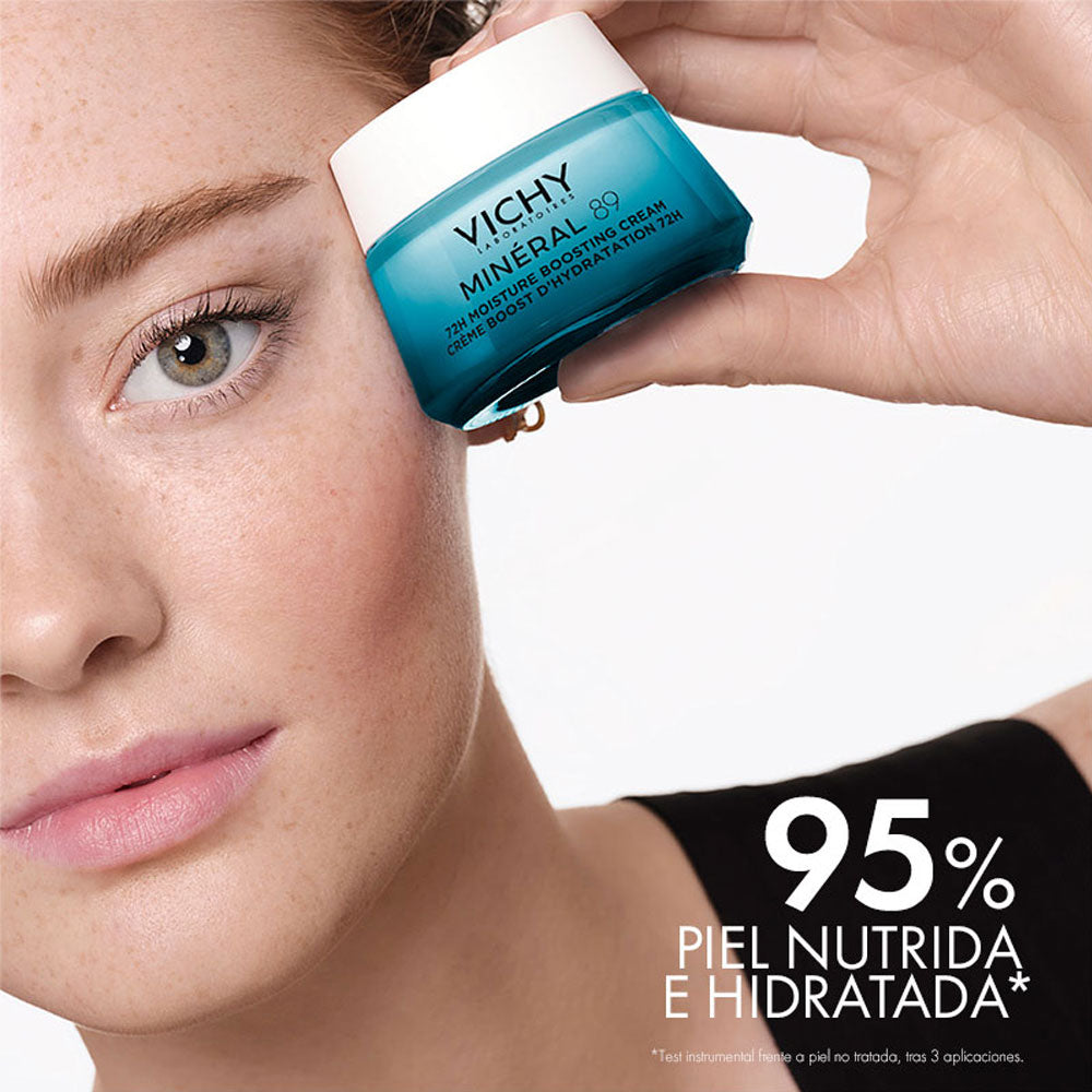 VICHY MINERAL 89 BOOSTER 72H CREMA HIDRATANTE POTE 50 ML