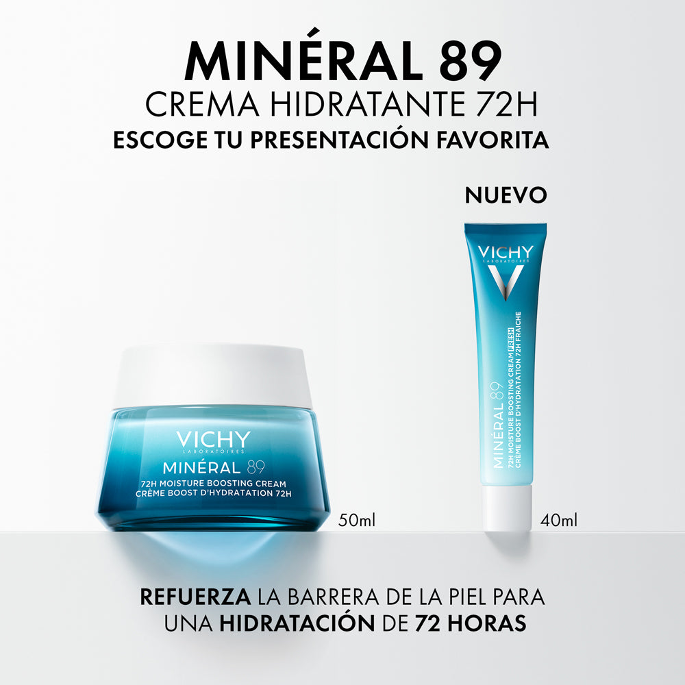 VICHY MINERAL 89 CREMA HIDRATANTE TUBO 40 ML