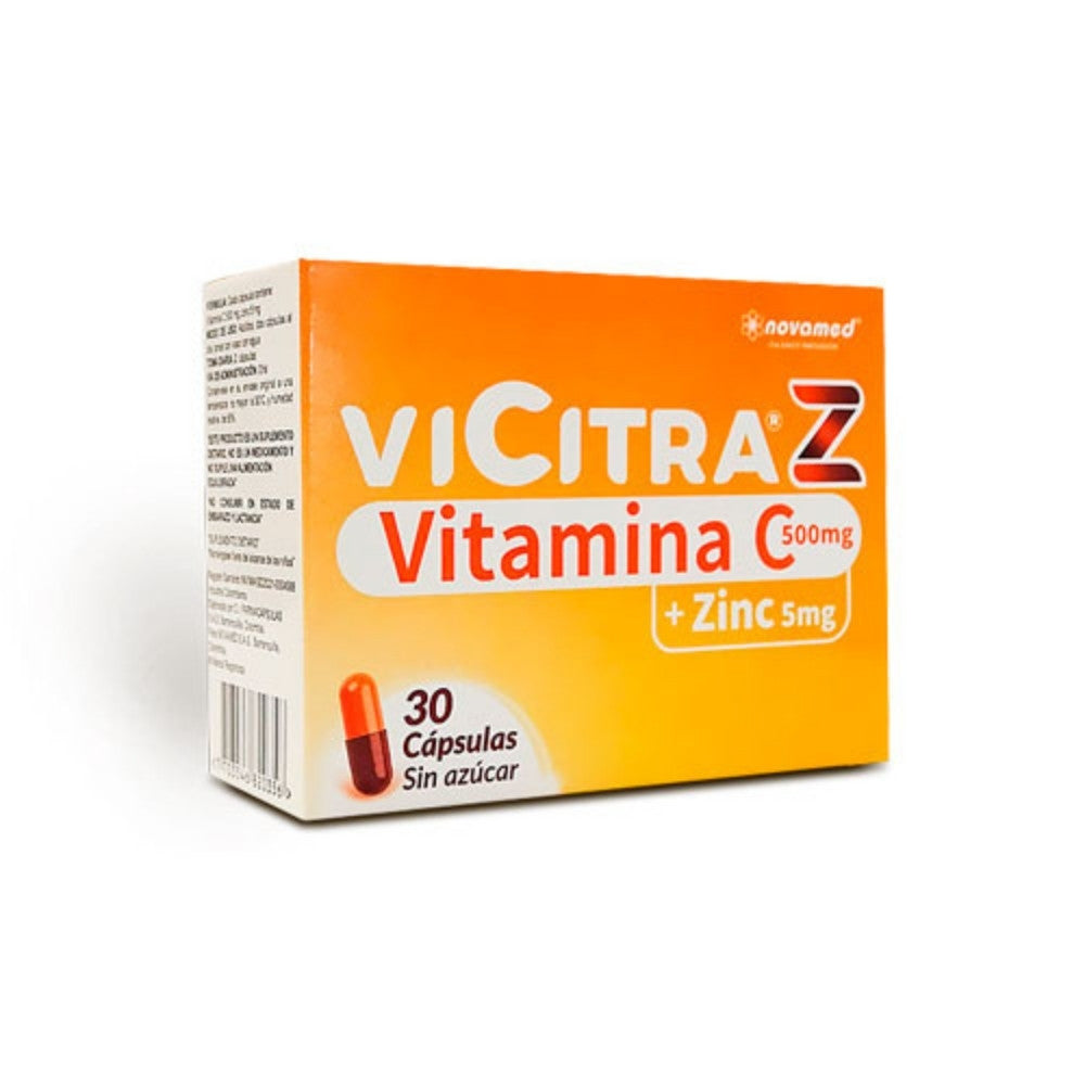 VICITRA Z CAPSULAS 500/5 MG CAJA X 30 UNDS