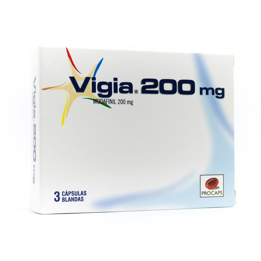 VIGIA CAPSULAS 200 MG CAJA X 3 UND
