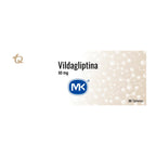 VILDAGLIPTINA MK TABLETAS 50 MG CAJA X 30 UNDS