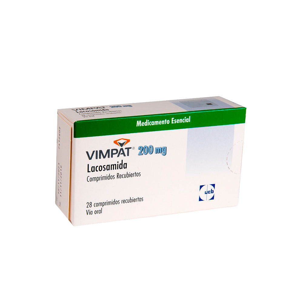 VIMPAT (RG) COMPRIMIDOS 200 MG CAJA X 28 UNDS