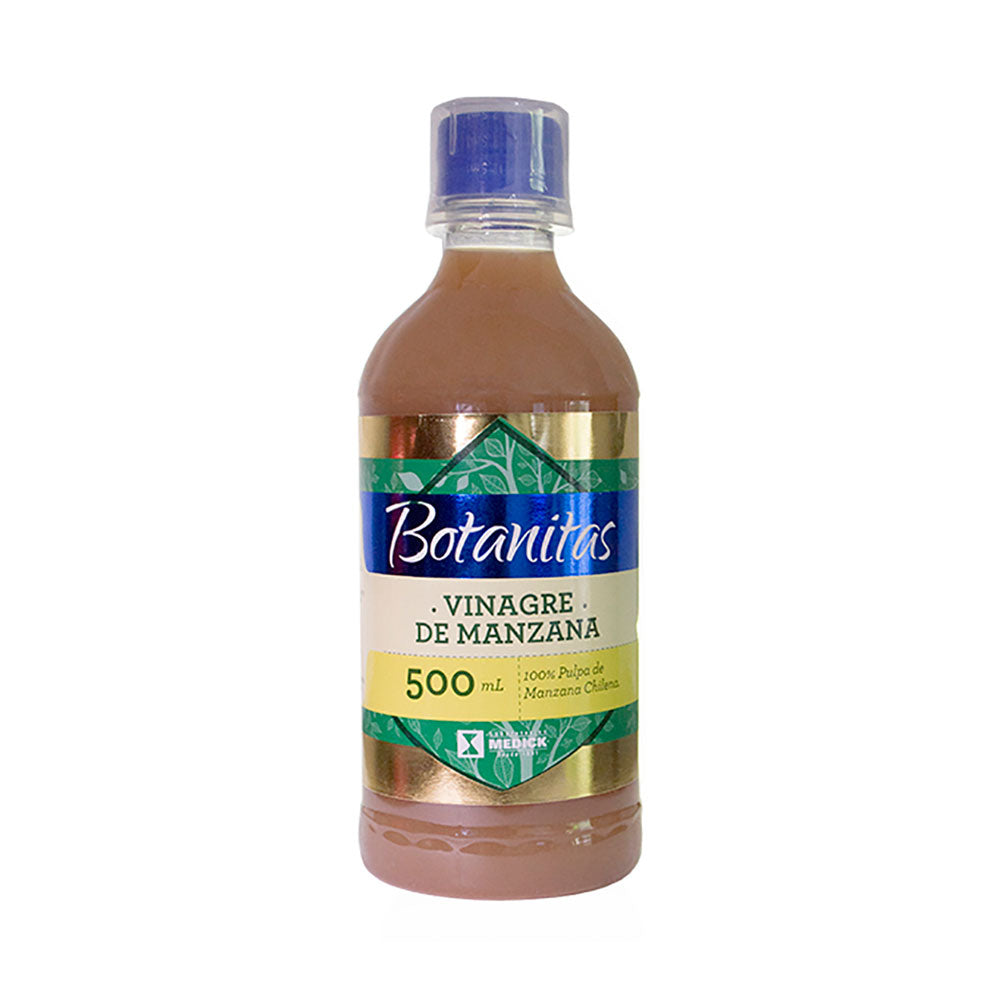 VINAGRE DE MANZANA LIQUIDO FRASCO 500 ML