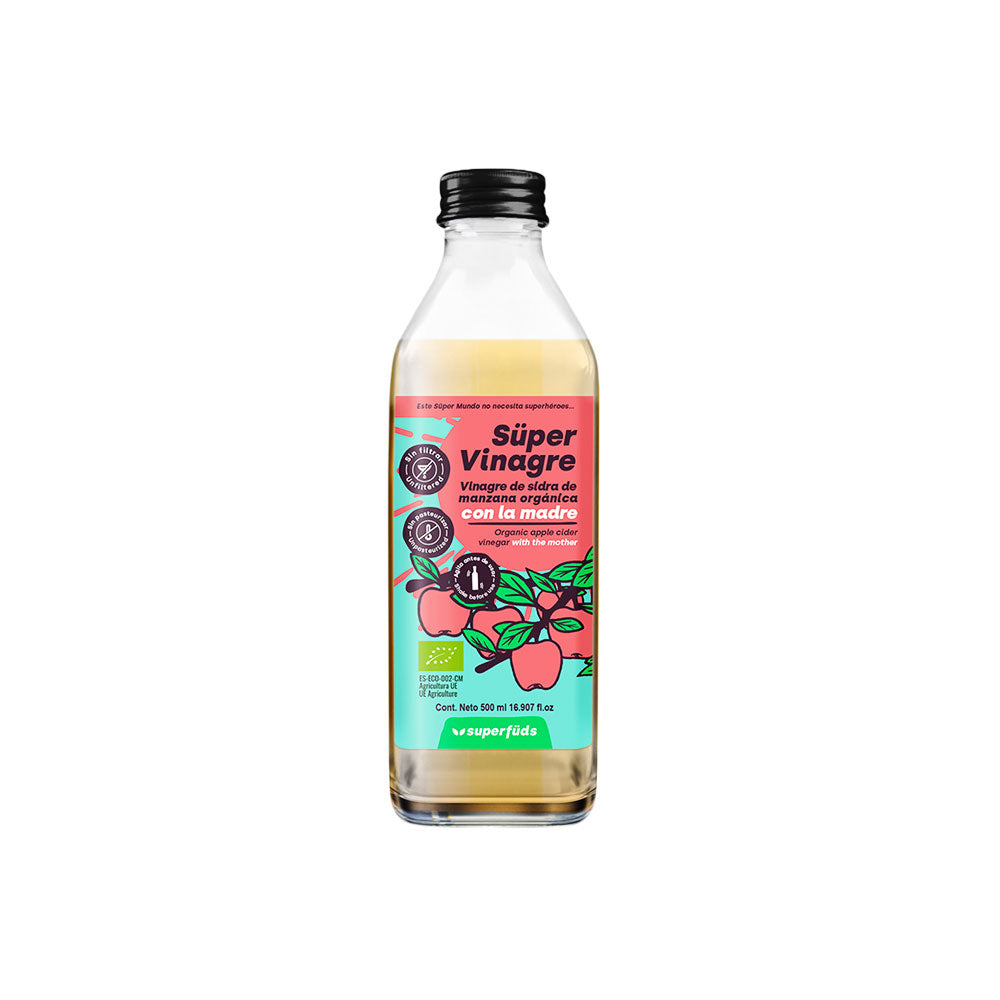 VINAGRE DE SIDRA DE MANZANA PURPOSE BOTELLA 500 ML