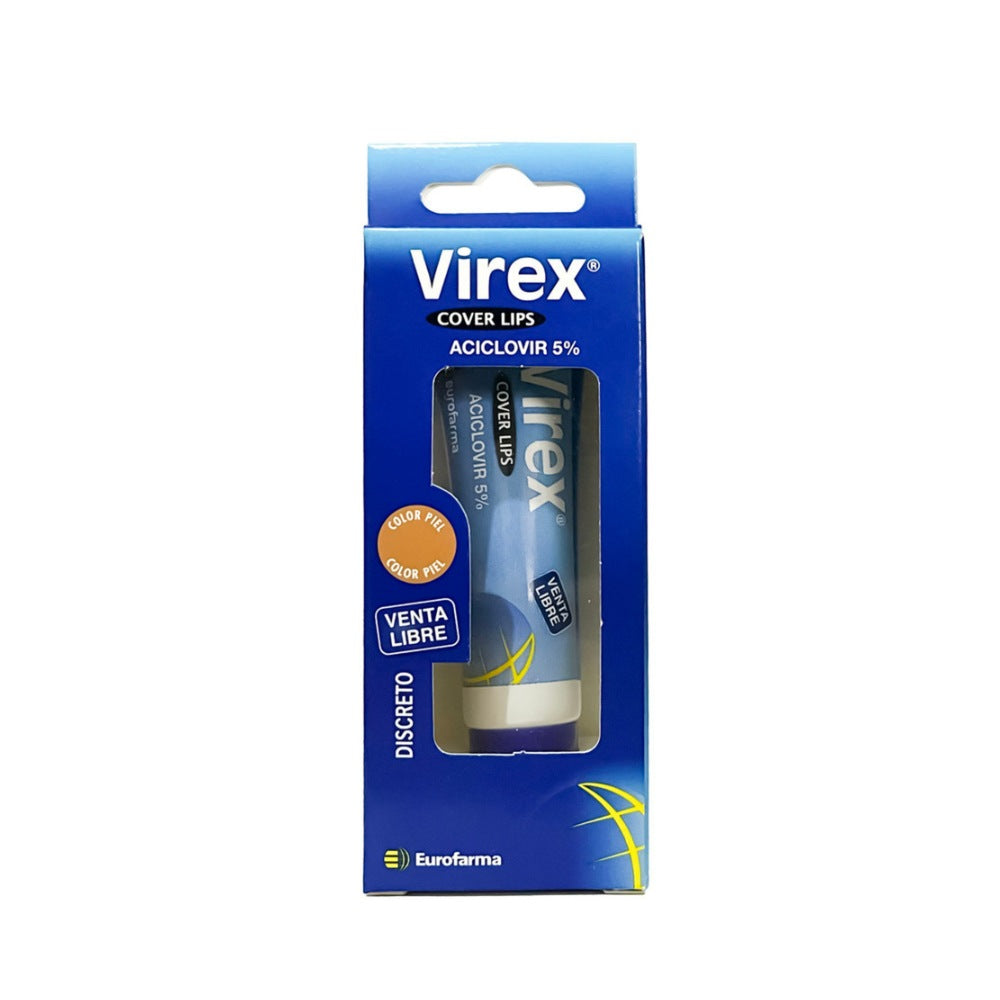 VIREX COVER LIPS CREMA 5% TUBO 10 G