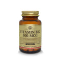 VITAMIN B12 SOLGAR TABLETAS 500 MCG FRASCO X 100 UNDS