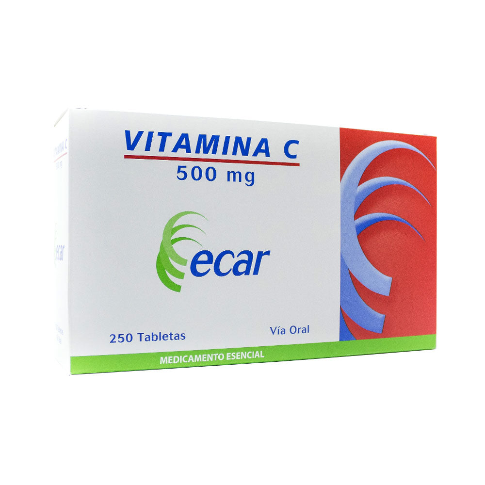 VITAMINA C TABLETAS 500 MG CAJA X 250 UNDS