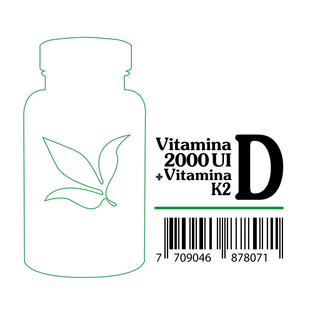 VIT.D + VIT.K2 GOOD NATURAL SOFT GELS FRASCO X 90 UNDS