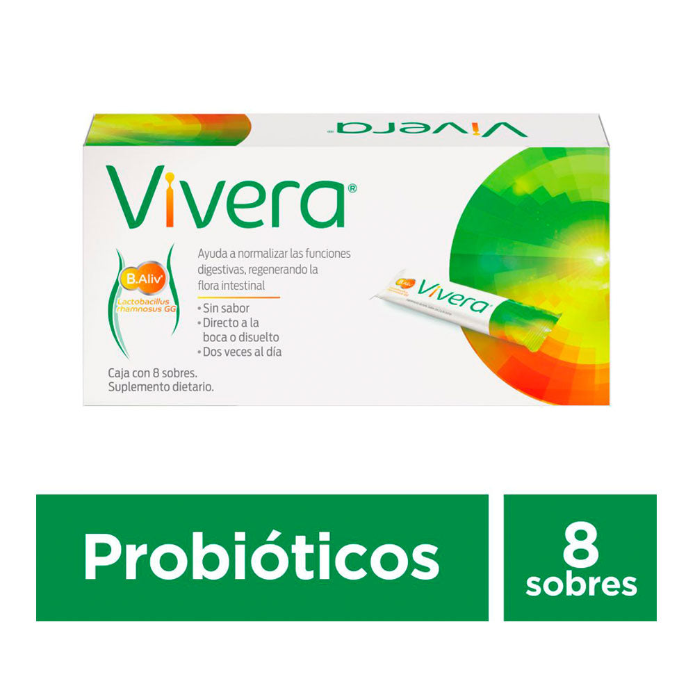 VIVERA SOBRES CAJA X 8 UNDS