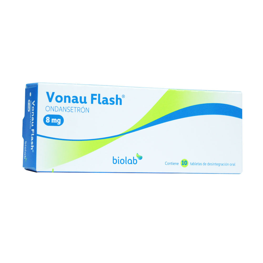 VONAU FLASH TABLETAS ORODISPERSABLES 8 MG CAJA X 10 UNDS