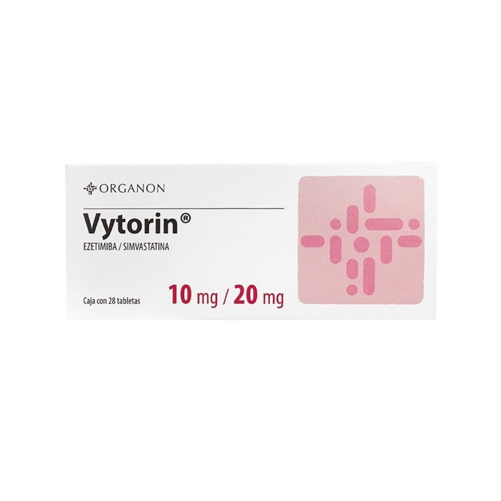 VYTORIN (RG) COMPRIMIDOS 10/20 MG CAJA X 28 UNDS