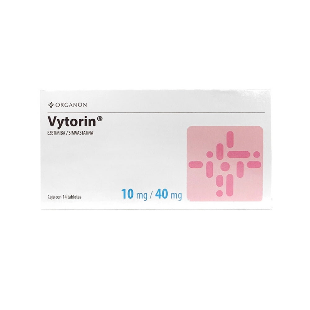 VYTORIN (RG) COMPRIMIDOS 10/40 MG CAJA X 14 UNDS