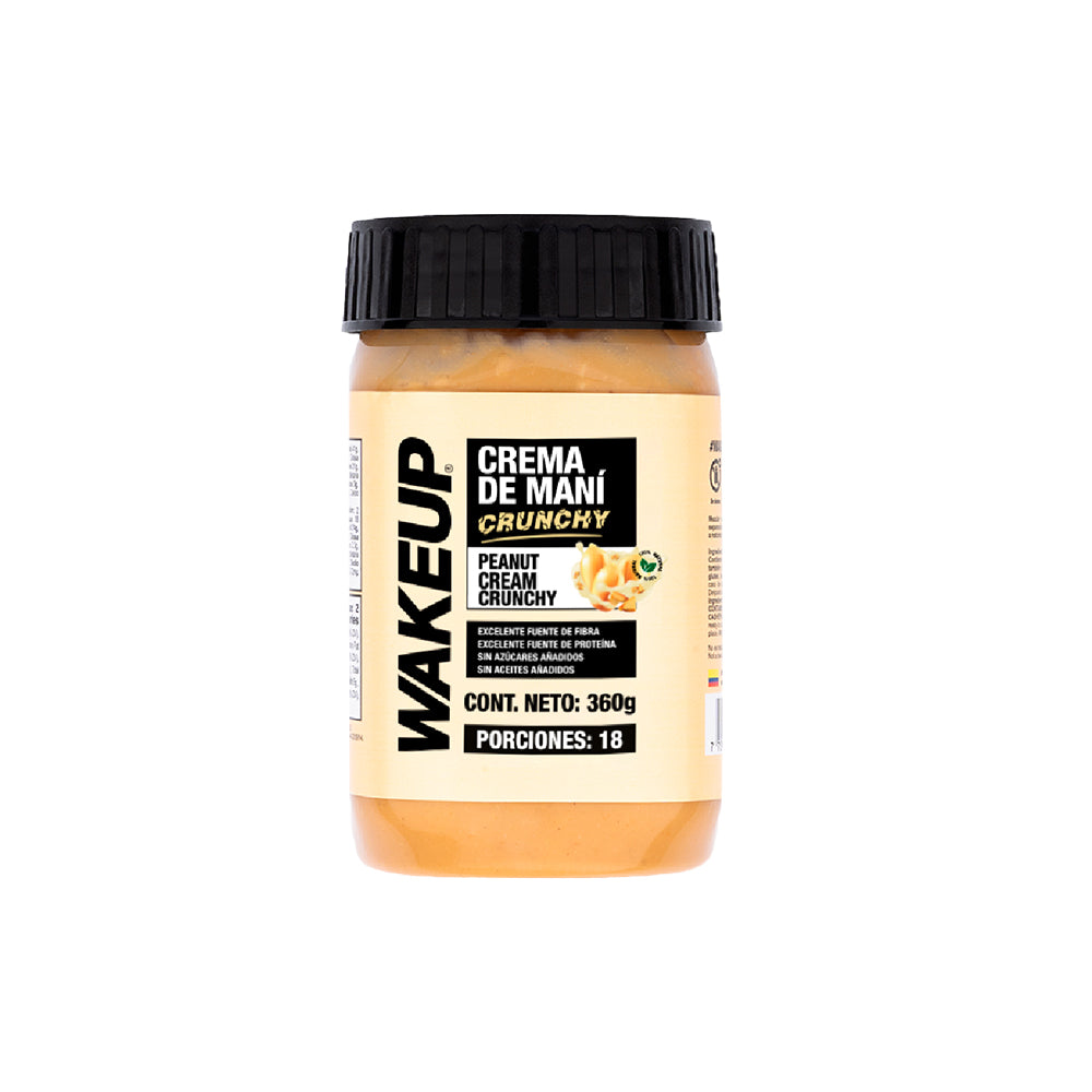 WAKEUP CREMA MANI CRUNCHY FRASCO DE VIDRIO 360 G