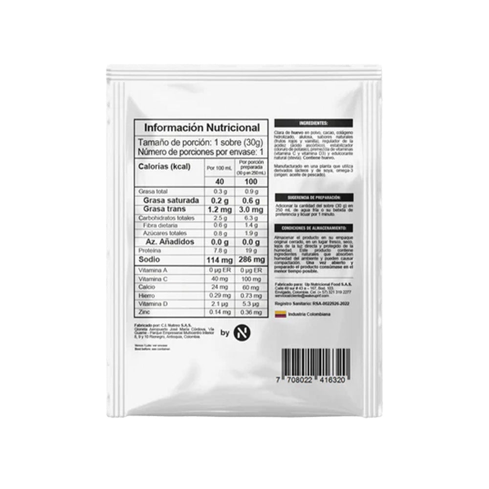 WAKEUP EGG WHITE PROTEIN VAINILLA SACHET 30 G