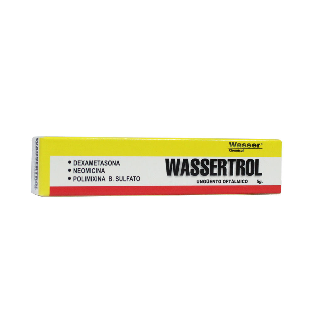 WASSERTROL UNGÜENTO OFTÁLMICO FRASCO 5 G