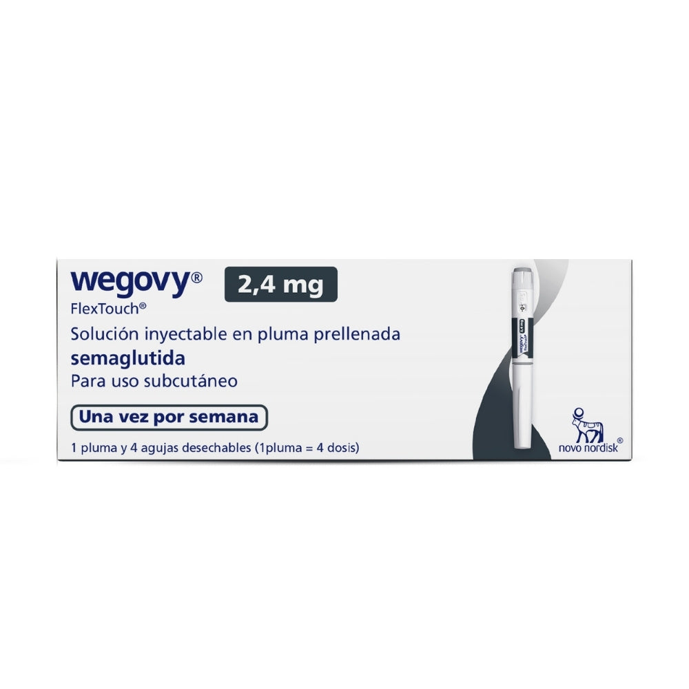 WEGOVY (CF)(RG) 2,4 MG/DOSIS SOLUCION INYECTABLE CAJA 3 ML