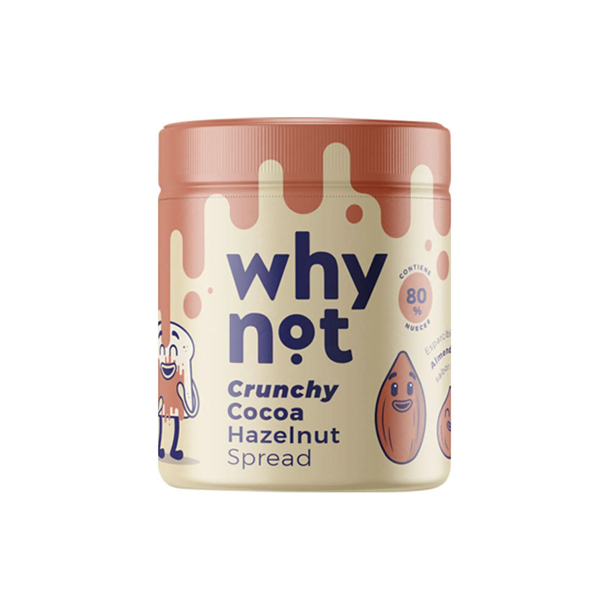 WHY NOT ESPARCIBLE CHOCO AVELLANA CROCANTE POTE 284 G