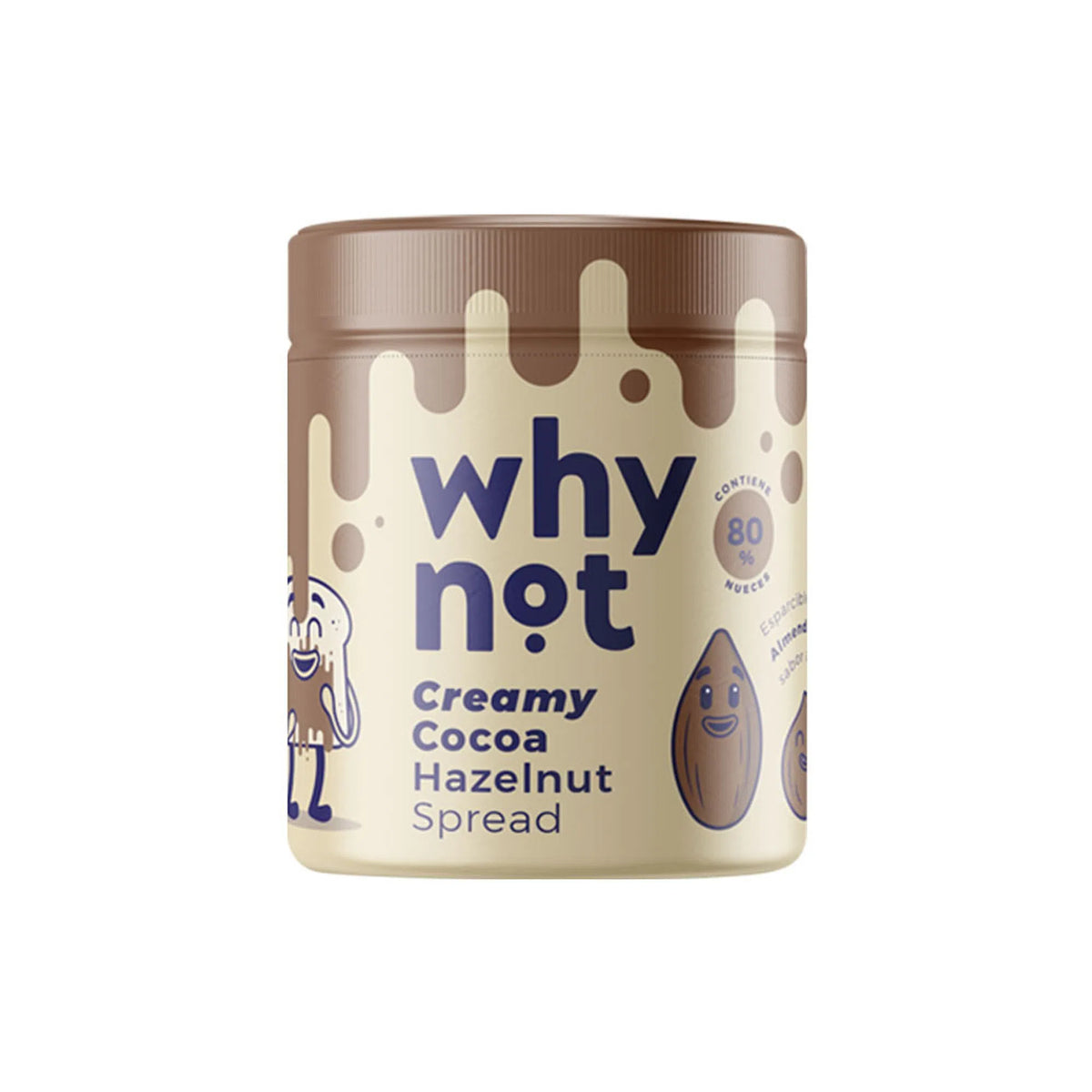WHY NOT ESPARCIBLE CHOCO AVELLANA POTE 284 G