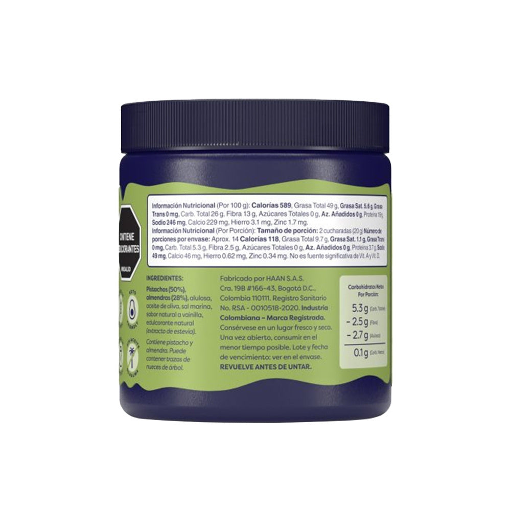 WHY NOT ESPARCIBLE CREMA PISTACHOS & ALMENDRAS POTE 284 G
