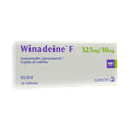 WINADEINE F TABLETAS 325MG/30MG CAJA X 10 UNDS