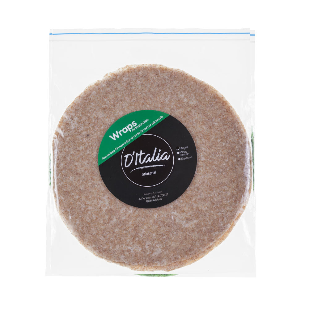WRAP DITALIA INTEGRAL BOLSA X 5 UNDS