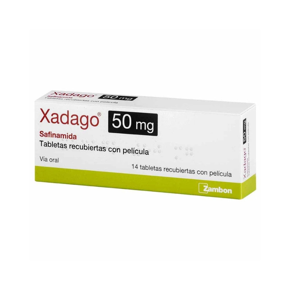 XADAGO (RG) TABLETAS 50 MG CAJA X 14 UNDS