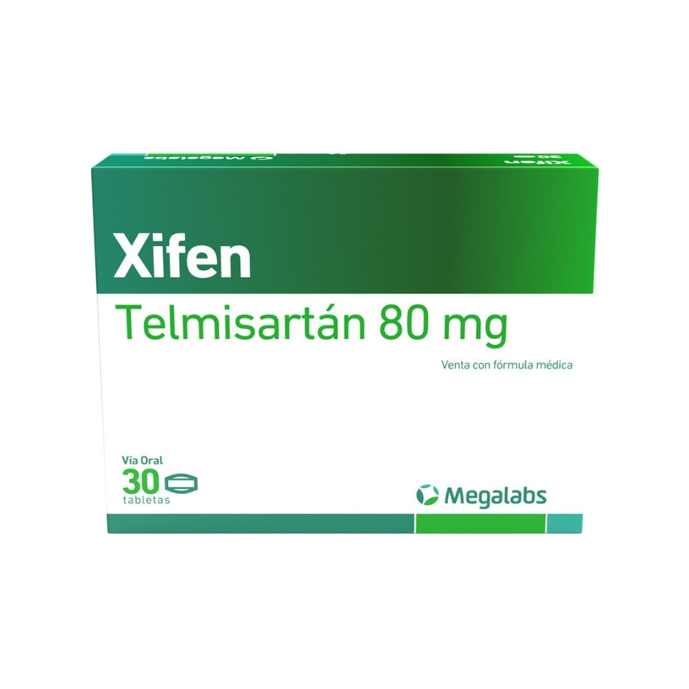 XIFEN (RG) TABLETAS 80 MG CAJA X 30 UNDS