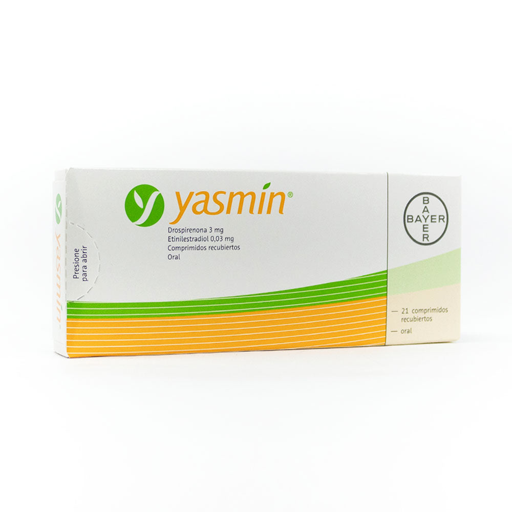 YASMIN (RG) COMPRIMIDOS 3 MG/0.03 MG CAJA X 21 UNDS