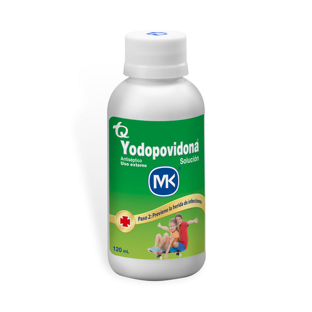 YODOPOVIDONA MK SOLUCION FRASCO 120 ML