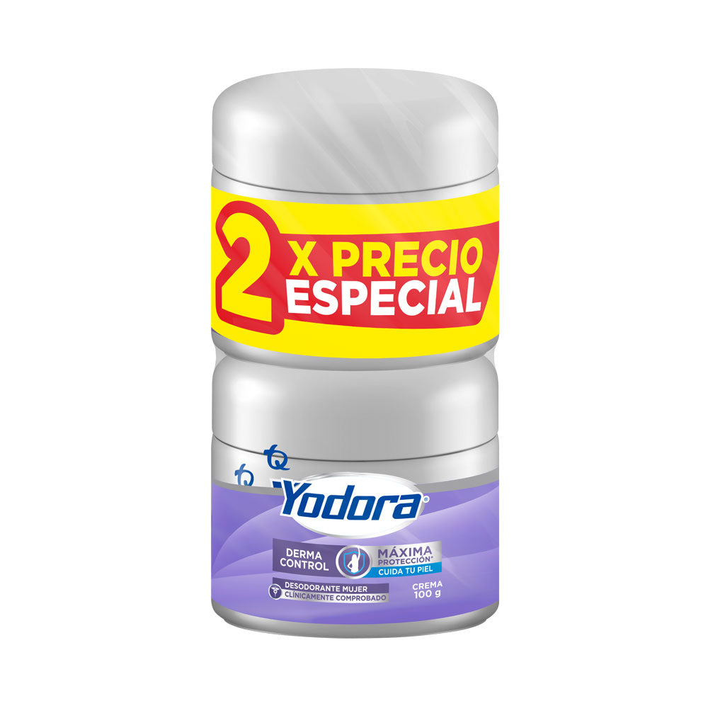 YODORA EXCLUSIVE PROTECT CREMA POTE 2 X 100G