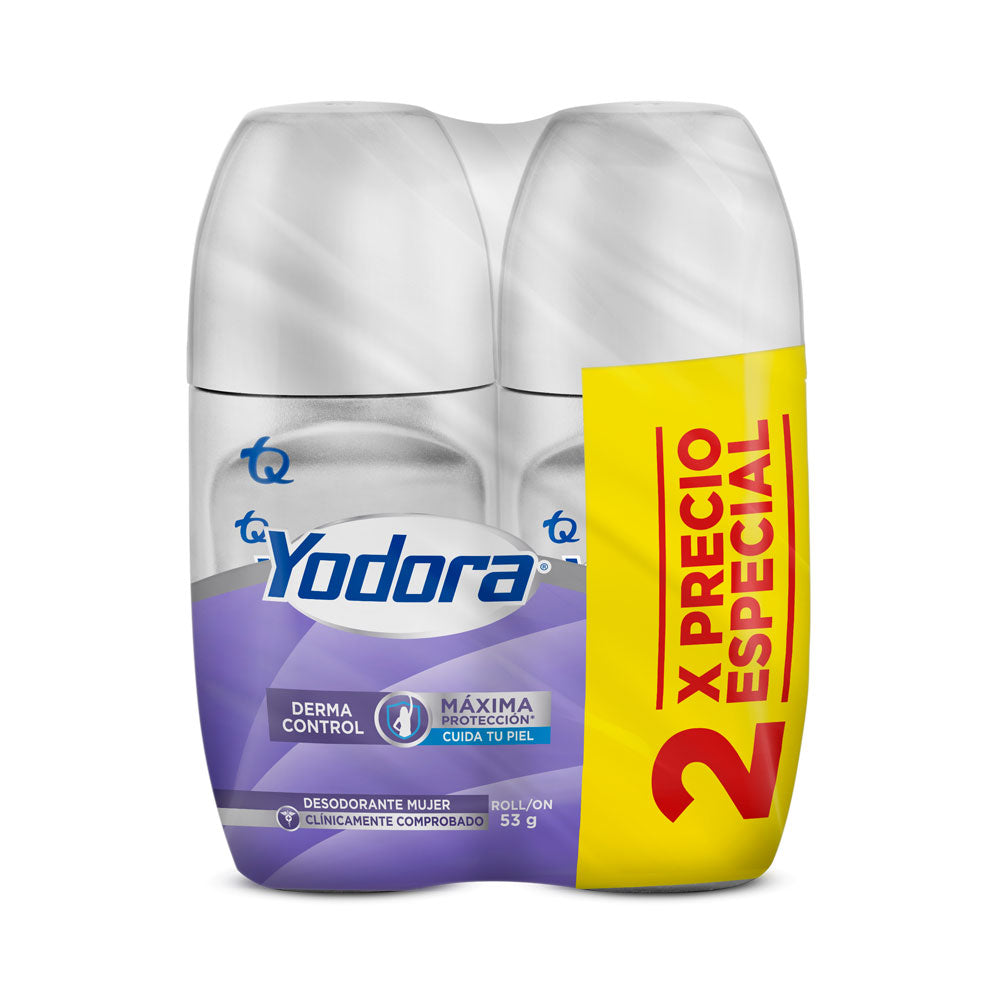 YODORA EXCLUSIVE PROTECT+++ ROLL ON FRASCO 2 X 53G
