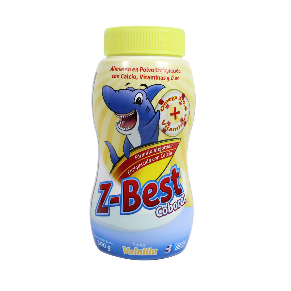 Z BEST COBORAL POLVO VAINILLA FRASCO 300 G