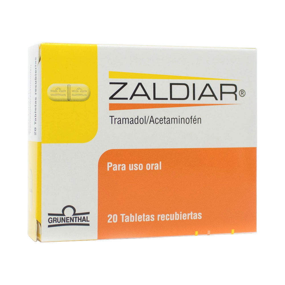 ZALDIAR TABLETAS CAJA X 20 UNDS