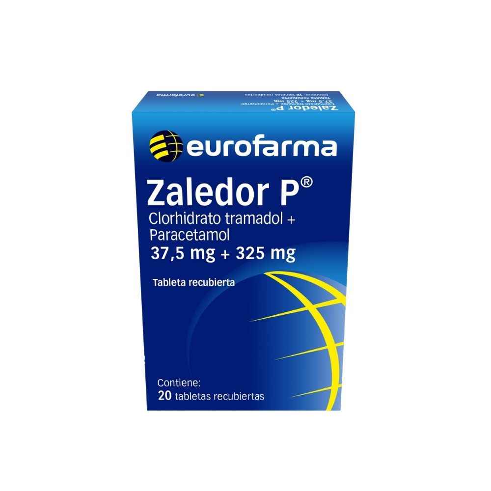 ZALEDOR-P 37,5MG + 325MG TABLETAS RECUBIERTAS CAJA X 20 UNDS