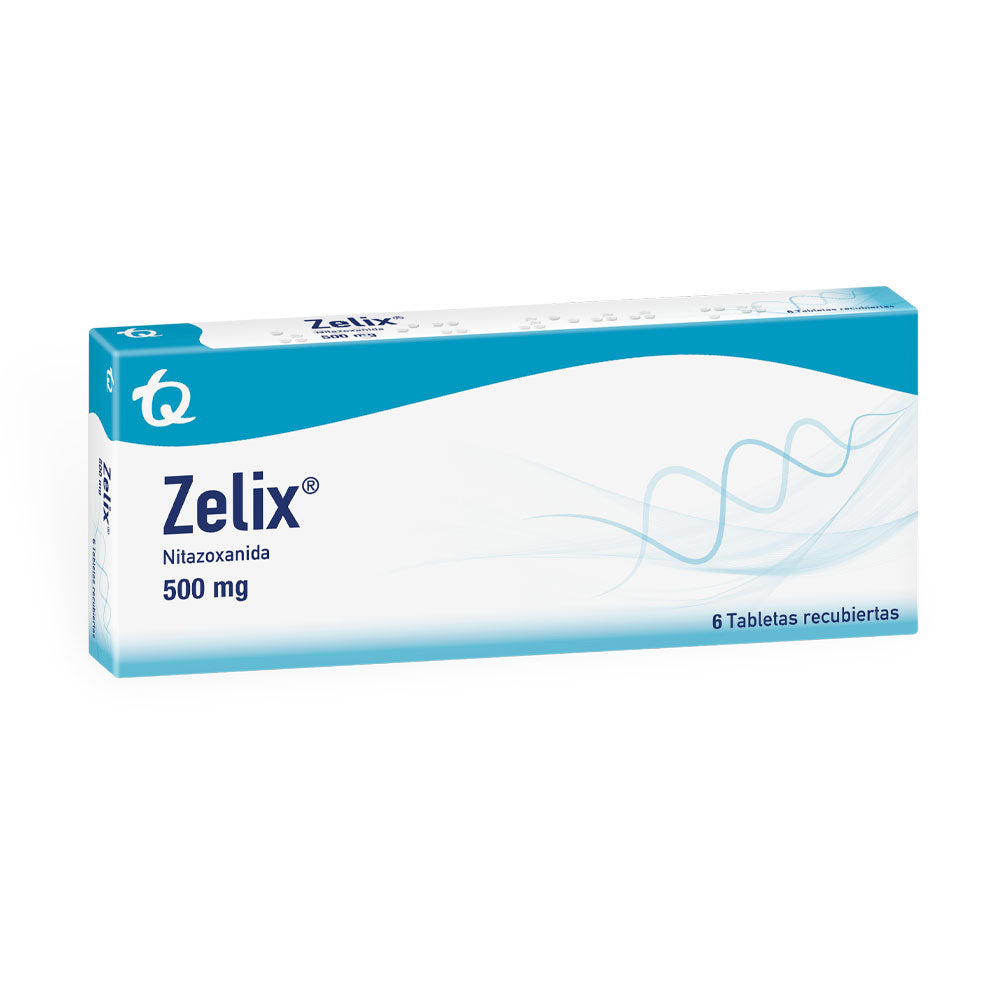 ZELIX TABLETAS RECUBIERTAS 500 MG CAJA X 6 UNDS