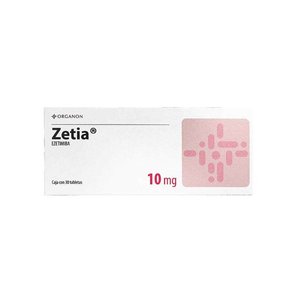 ZETIA (RG) TABLETAS 10 MG CAJA X 30 UNDS