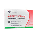 ZINNAT (RG) TABLETAS 500 MG CAJA X 10 UNDS