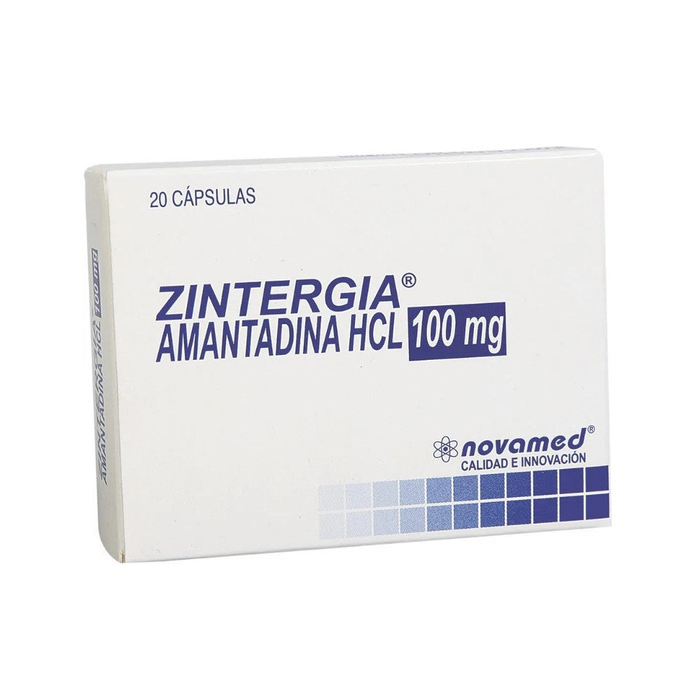 ZINTERGIA CAPSULAS 100 MG CAJA X 20 UNDS