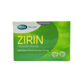ZIRIN (CETIRIZINA) CAPSULAS BLANDAS 10 MG CAJA X 50 UNDS
