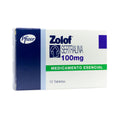 ZOLOF TABLETAS 100 MG CAJA X 10 UNDS
